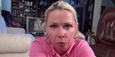 Aunt Judy's - Your Hairy MILF Step-Aunt Liz Shows You How to Stroke Your Cock (POV JOI)