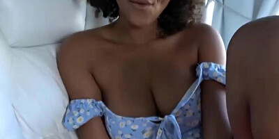 Ebony Teen gives Step Brother a Chance Alina Ali