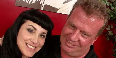 Chubby MILF Claudine is fingered and fucked by her lover