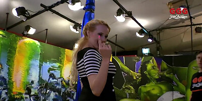 Angel Wicky is back in Germany for more Sperm and Monster Cock - GGG