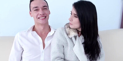 Hotwife Nicole Black Gets Both Holes Fucked as Her Cuck Looks on