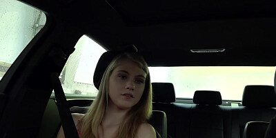 Petite Teen Hannah Hays Cheats on BF in Public