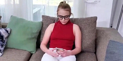 Big cock stepmom uptight lets stepbrother use her & likes i