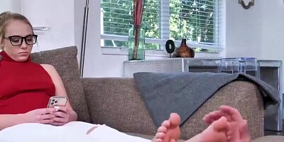 Big cock stepmom uptight lets stepbrother use her & likes i