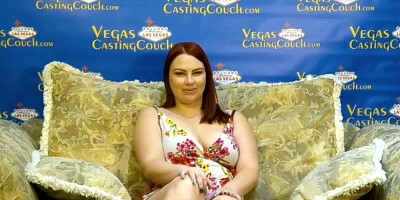 Deep Ass and Throat Fucked Redhead - POV Casting In Las Vegas - Bound Orgasm and More!