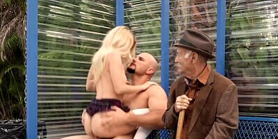 Reality Kings - Small blonde Teens Riley Star doesnt care who's watching