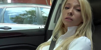 Petite Blonde Daughter Fucks Step Dad after getting in Trouble at School!