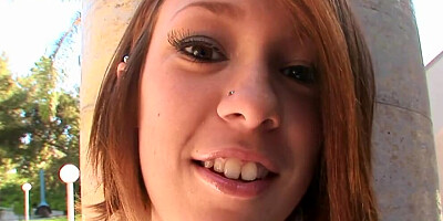 Haley Sweet is poked with stepbrother's hard cock after being licked