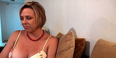 Huge Tits Blonde MILF Brianna Beach Confesses To Her Step Son That She Likes Watching Him Masturbate