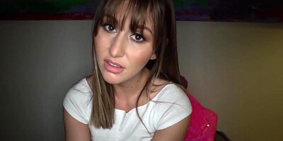 Hot Step-Sister Paige Gets Pussy Stretched by Big Dick Step-Bro