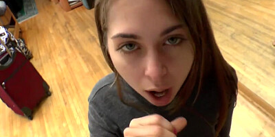 RoccoSiffredi Riley Reid Sucks Huge Cock for POV Cam