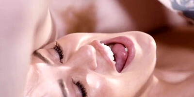 Madi Collins and her girlfriend enjoy in interracial pussy licking scene