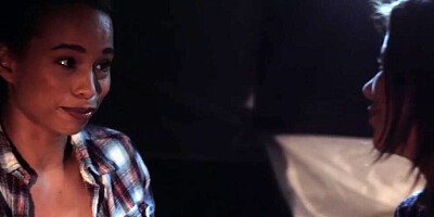 Alexis Fawx & Cecilia Lion have a lesbian lovemaking session in a tent