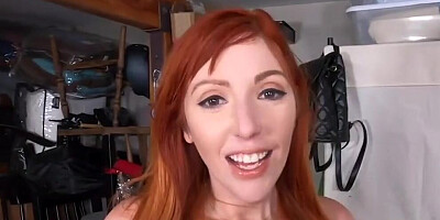 Seducing curvy stepmom sucks taboo cock during POV sex