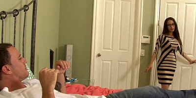 OUT OF THE FAMILY - My Wife Caught Me Assfucking Her Busty MILF Stepmom McKenzie Lee