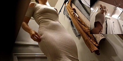 [MTC] Hottie Mommy MILF Gets Spied On Hidden Cam While Undressing In The Changing Room