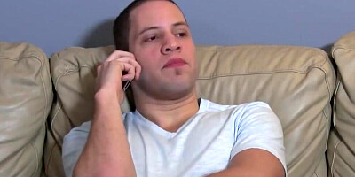 Cougar Zoey Holloway pulls stepson's cock out to play with it