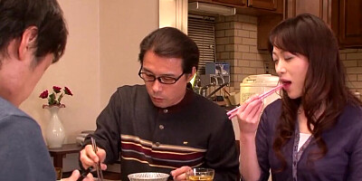 Busty Asian girl Akari Hoshino rides cock after giving blowjob