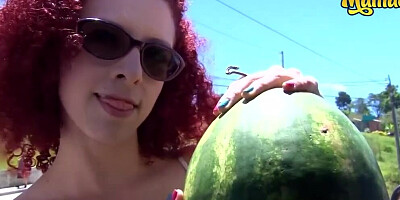Redhead MILF is lured into a hotel room and engaged in hardcore sex