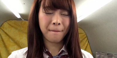 We picked up Rena, who was walking alone. She has a cute smile and she has little money