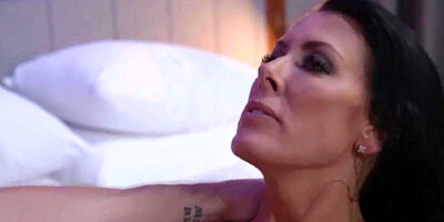 Naughty MILF Reagan Foxx seduces and fucks her gifted stepson