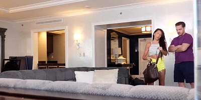 SPYFAM Horny Step Sister Fuck her Step Bro