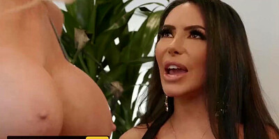 Brazzers - Busty Pornstars Lela Star & Nicolette Shea Share a Big Dick