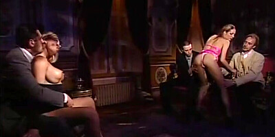 Hot grandpa with girls