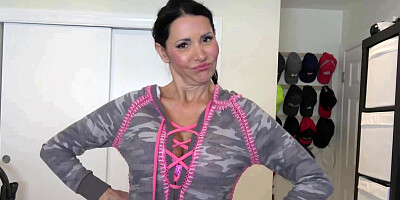 Rae Knight - Your Sexy Mom Helping You For Sex Ed Exam