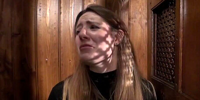 Kinky priest fucks a lovely blonde Samantha Bentley during confession