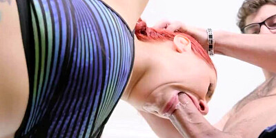 Logan Long bangs his redhead MILF Savana Styles in the bedroom