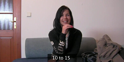 Casting First time facial for student