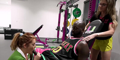 Coach's Curvy Stepdaughter Fucked By BBC Basketball Player - Chloe Cooper - TabooHeat