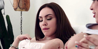 Stepsis And Her Friend Willing To Do Whatever It Take To Get My Cum - Freya Parker