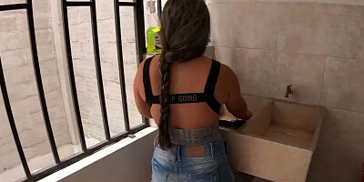 I discover my c0usin changing her clothes and I can't help but go in and touch her