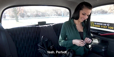 Fake Taxi Sexy Big Tits German Lusts for Big Cock Taxi Romp on Roadside