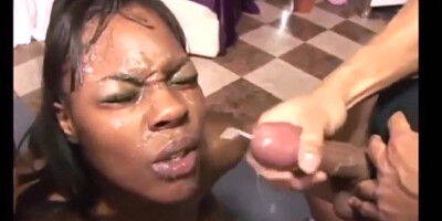 Hot Young Ebony Sluts Bukkake