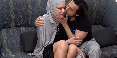 Wearing a hijabi and feeling better after a nice dick