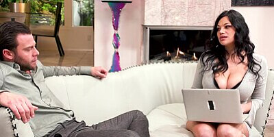 DEVILSFILM - Busty MILF Mona Azar Gets Her Pussy Pounded By Seth Gamble's Cock