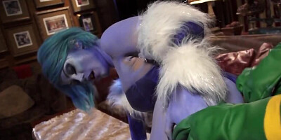 MILF exploits superpower to be always prepared for the cock