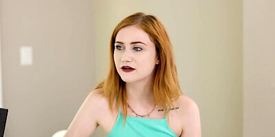 From zero blonde turns redhead on and bangs her on massage table