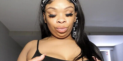 Thick n juicy Bellatrice taking all that massive BBC