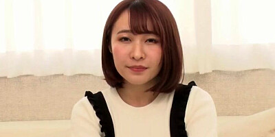 Milf with Natural Tits is Interviewed and Allowed to Lick Her Pussy