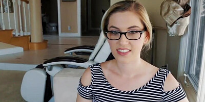 Stepsister takes advantage of her brother