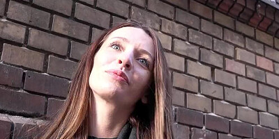 Amateur MILF is fucked and fed with semen at porn casting