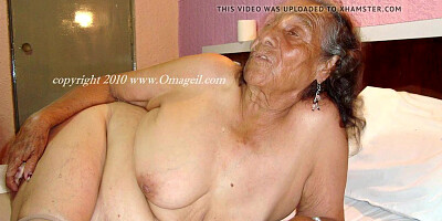 OmaGeiL Granny Pictures with Sextoys Inside