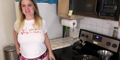 Lil stepsis has big tits now and likes to get fucked