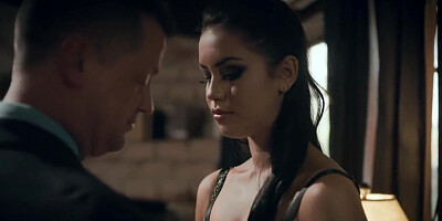 PURE TABOO Escort Humiliated by Businessmen during Public Fuck