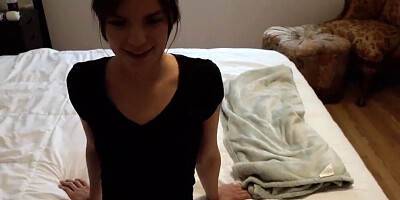 Brainwashed Tight Teen little Step Sister used & Fucked by Bro - Dahlia Red