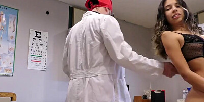 Horney Slut Aria Nicole Diagnosed With Sexual Deviance Disorder By Doctor Tampa At CaptiveClinicCom!